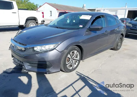 2018 Honda Civic Lx z USA, uszkodzony, nr VIN 19XFC2F52JE000011